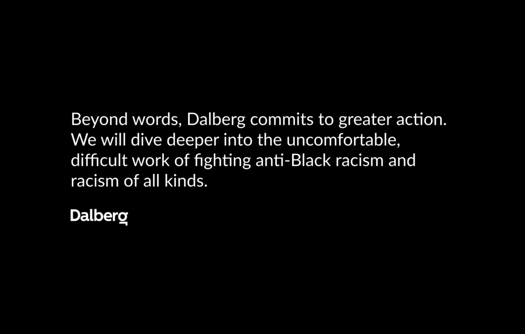 Racism must end. We must do better, now.