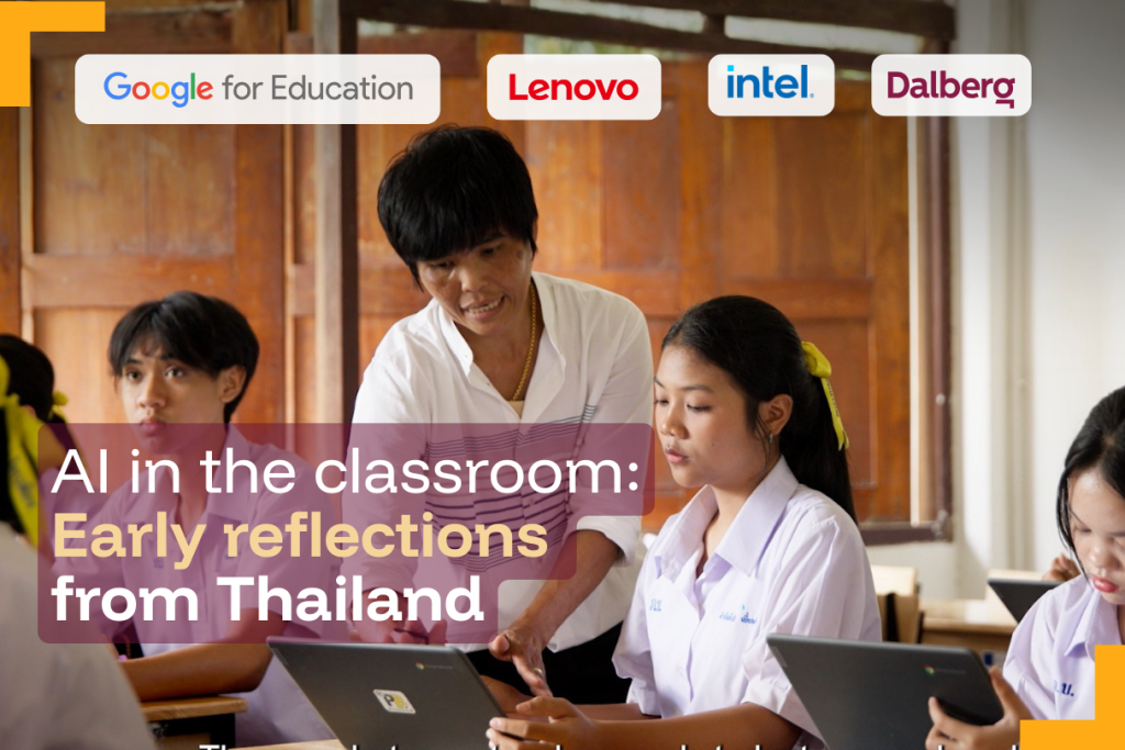AI in the Classroom: Early Reflections from Teachers and Students in Thailand