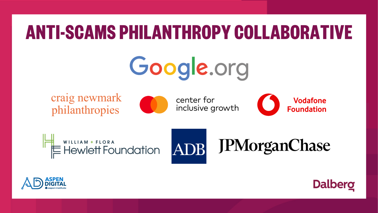 Major Philanthropies Launch $50+ Million ‘Anti-Scams Philanthropy Collaborative’ to Combat Global Scam Epidemic