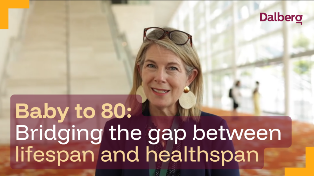 Baby to 80: Bridging the gap between lifespan and healthspan