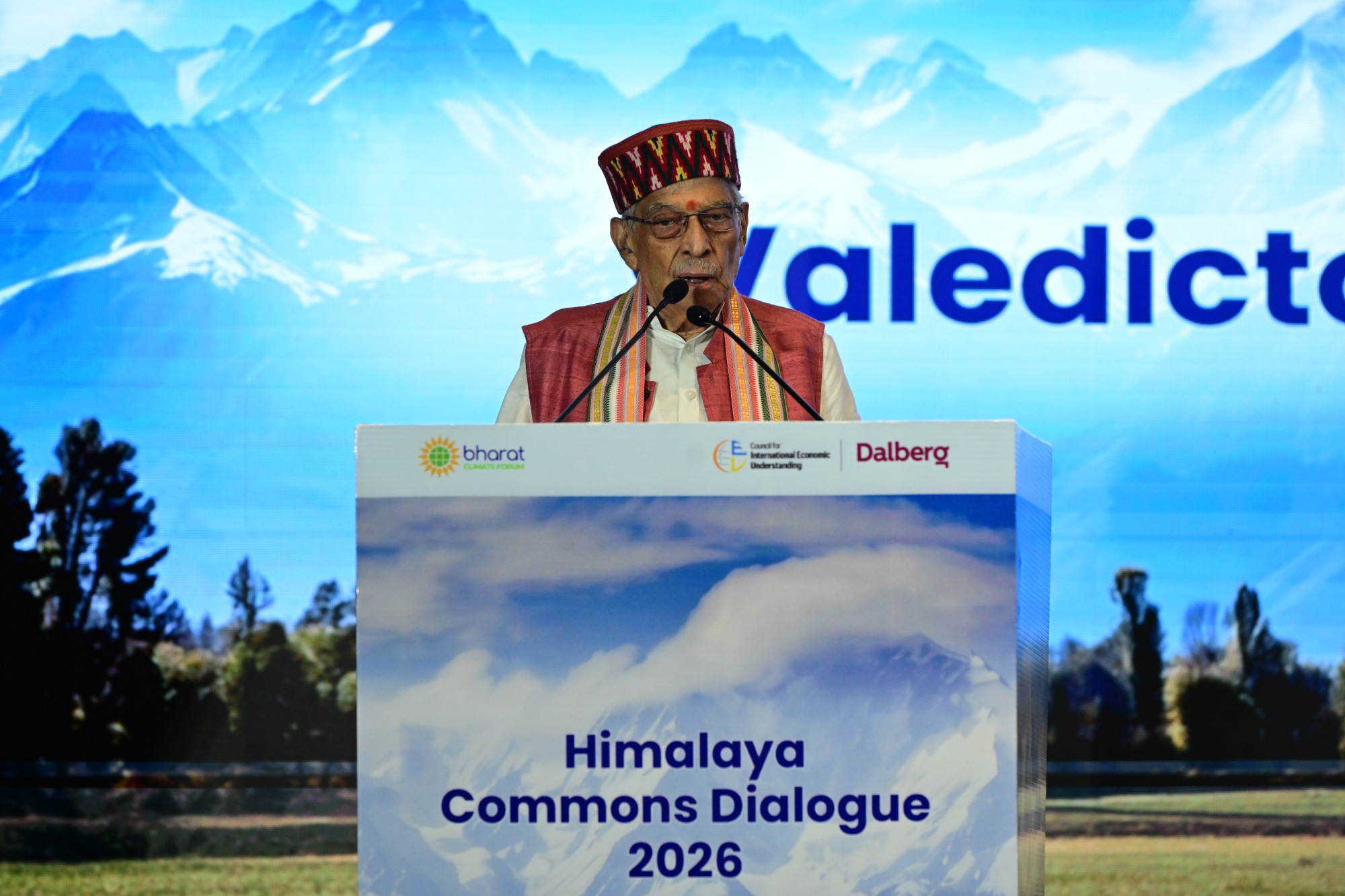 BJP Leader Shri Murli Manohar Joshi Along with Policymakers, Scientists and Environmentalists Convened to Address the Future of the Himalayan Region and the Urgent Climate Risks It Faces