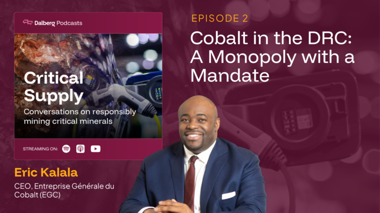 Cobalt in the DRC: A Monopoly with a Mandate